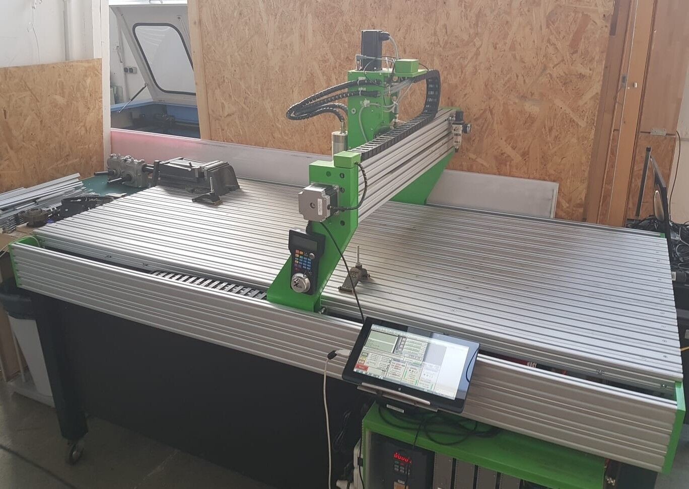 CNC Portal Milling Machine, 2100 x 1000 mm (2.10 m x 1 m), Bosch Rexroth